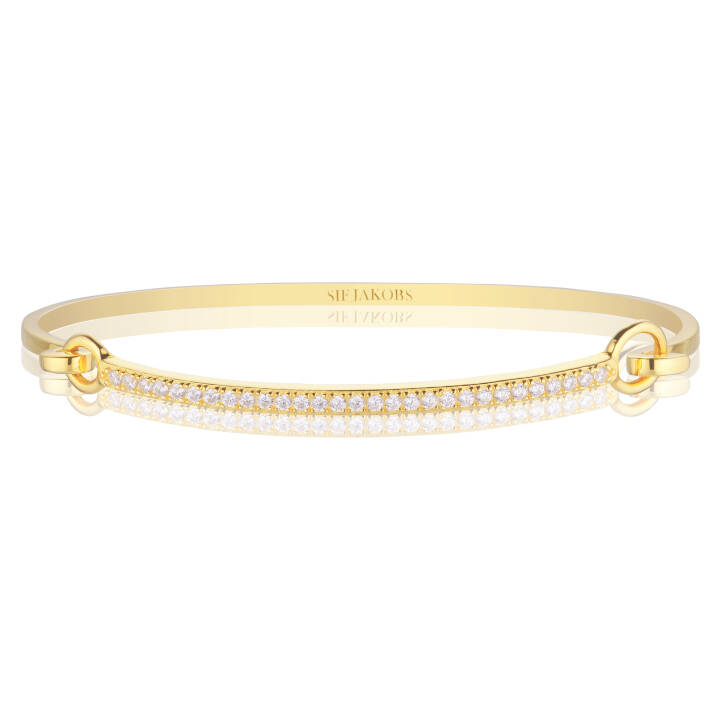 CAPIZZI Armbånd i gruppen Armbånd / Armringe hos SCANDINAVIAN JEWELRY DESIGN (SJ-BG42263-CZ-YG)