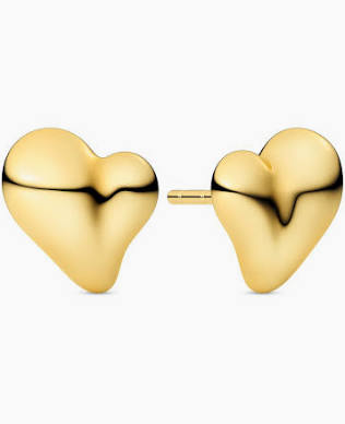 LAURIA PARVUS Earrings Gold i gruppen Øreringe / Guldøreringe hos SCANDINAVIAN JEWELRY DESIGN (SJ-E009-YG)