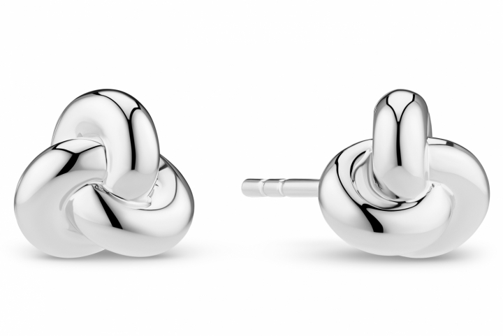 Imperia Pianura Piccolo Earrings Silver i gruppen Øreringe / Sølvøreringe hos SCANDINAVIAN JEWELRY DESIGN (SJ-E10751)