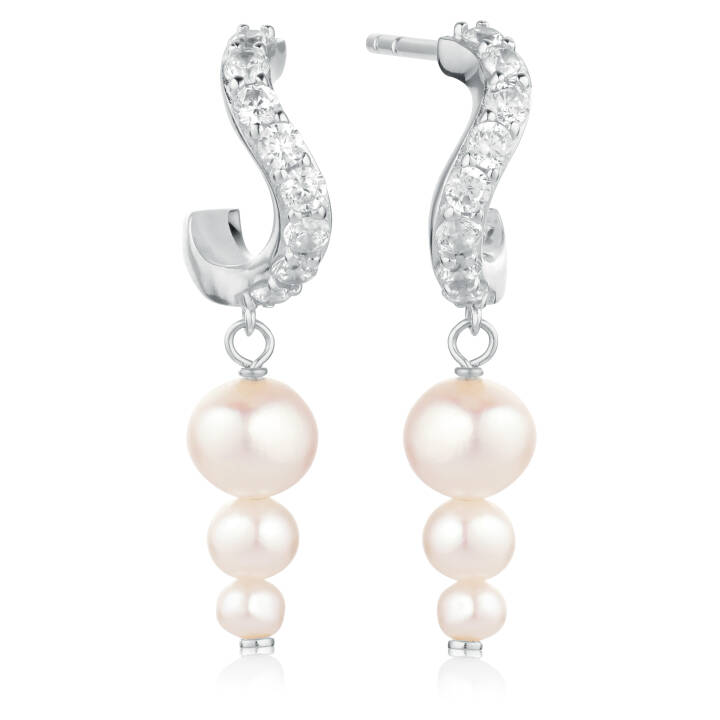 PONZA LUNGO Ørering i gruppen Øreringe / Perleøreringe hos SCANDINAVIAN JEWELRY DESIGN (SJ-E12352-PCZ)