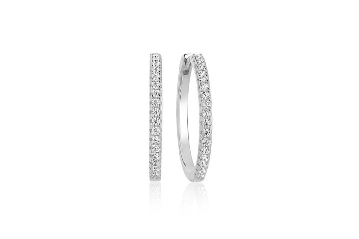 Product Image for Sif Jakobs ELLERA X-GRANDE Ørering hvide Zirkoner (Sølv)