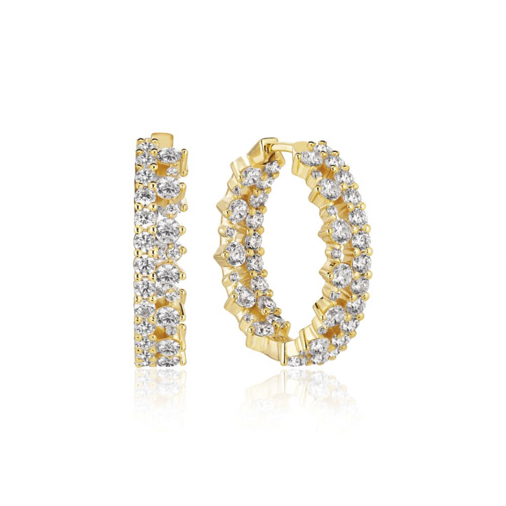 Product Image for Sif Jakobs LIVIGNO CREOLO GRANDE EARRINGS Guld