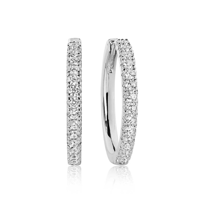 Product Image for Sif Jakobs ELLERA GRANDE Ørering hvide Zirkoner (Sølv)