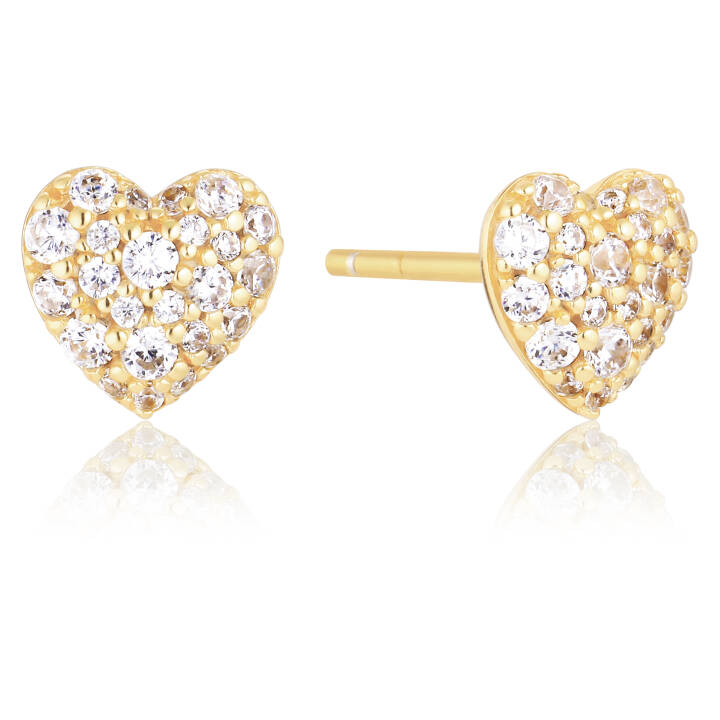 Caro Ørering i gruppen Øreringe hos SCANDINAVIAN JEWELRY DESIGN (SJ-E72350-CZ-YG)