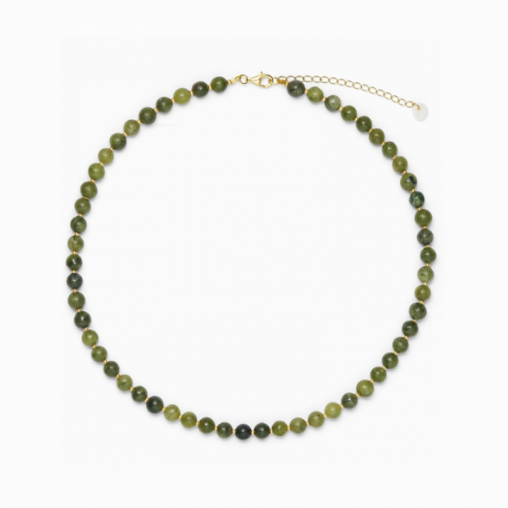 Hailey Southern Jade Necklace i gruppen Halskæde / Guldhalskæde hos SCANDINAVIAN JEWELRY DESIGN (SJ-KH)