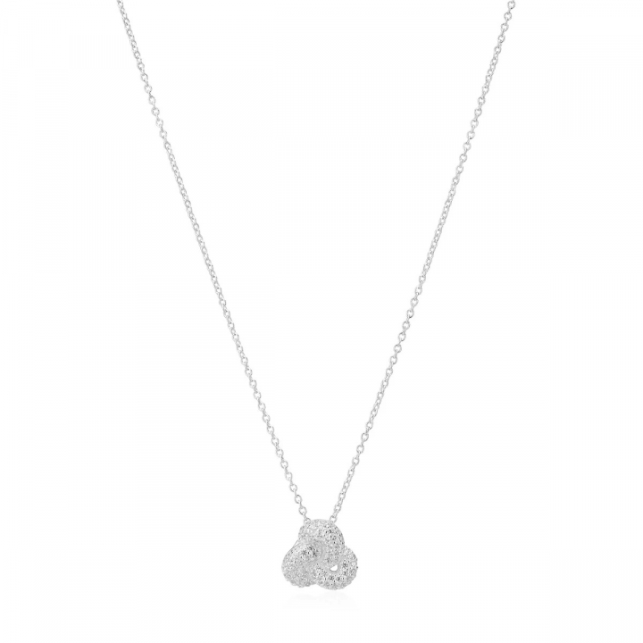IMPERIA NECKLACE silver i gruppen Halskæde / Sølvhalskæde hos SCANDINAVIAN JEWELRY DESIGN (SJ-N10752-CZ)