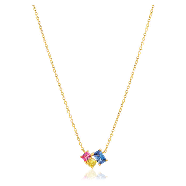 IVREA TRE Halskæde i gruppen Halskæde / Guldhalskæde hos SCANDINAVIAN JEWELRY DESIGN (SJ-N12306-XCZ-YG)