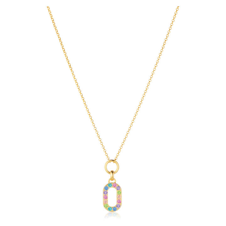 CAPIZZI PICCOLO Halskæde i gruppen Halskæde / Guldhalskæde hos SCANDINAVIAN JEWELRY DESIGN (SJ-N42230-XCZ-YG)