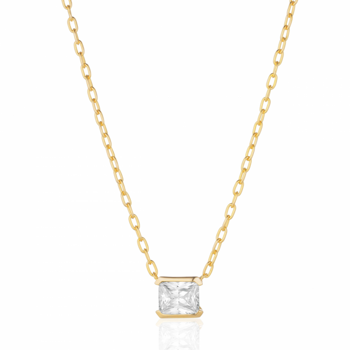 Product Image for Sif Jakobs ROCCANOVA GRANDE Halskæde Vita Zirkoner Guld