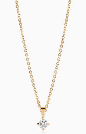 Product Image for Sif Jakobs PRINCESS PICCOLO Halsketten vita Zirkoner (guld)