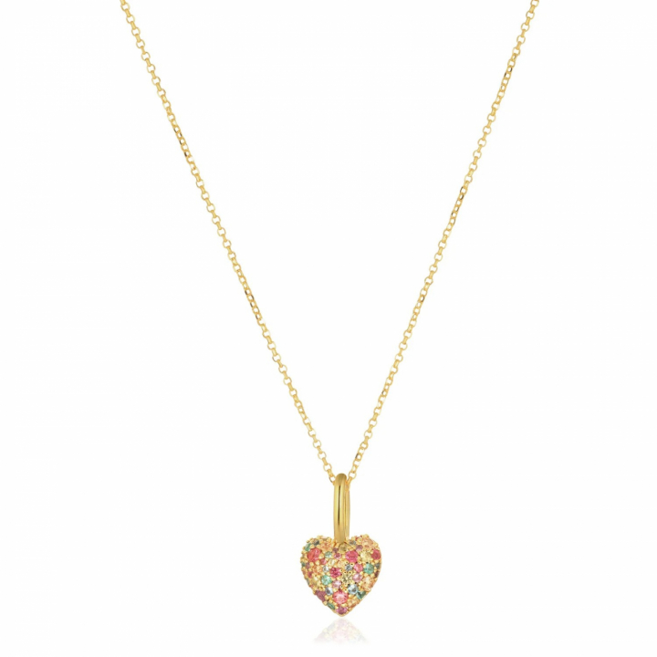 CARO PENDANT i gruppen Halskæde hos SCANDINAVIAN JEWELRY DESIGN (SJ-P72356-XCZ-YG)