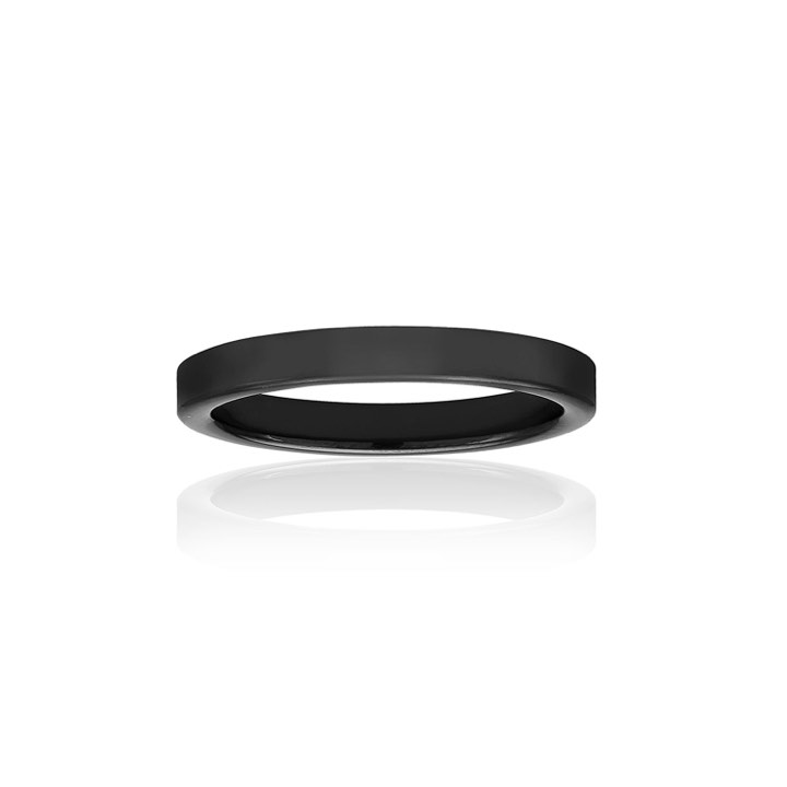 CORTE CERAMIC ring (keramik) i gruppen Ringe hos SCANDINAVIAN JEWELRY DESIGN (SJ-R10762-CERBL)