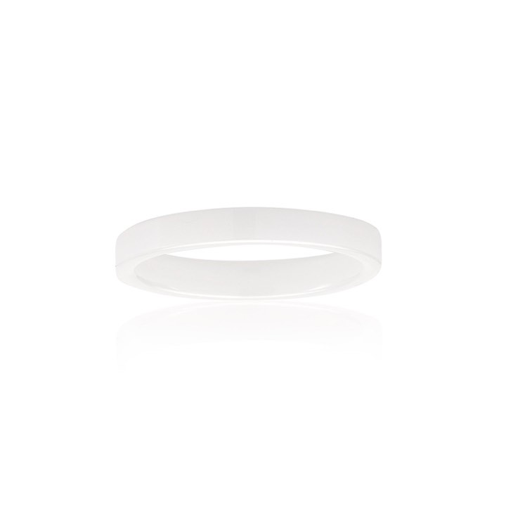 CORTE CERAMIC ring (keramik) i gruppen Ringe hos SCANDINAVIAN JEWELRY DESIGN (SJ-R10762-CERWH)