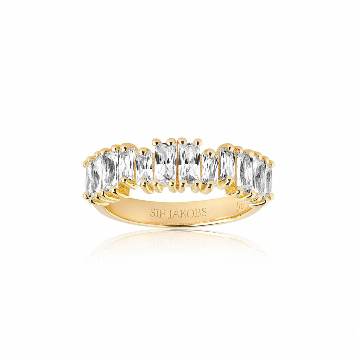 Product Image for Sif Jakobs ANTELLA PICCOLO ring vita Zirkoner (guld) 56