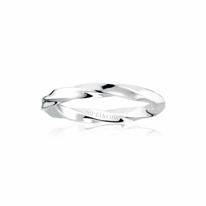 FERRARA PICCOLO PIANURA ring (Sølv) i gruppen Ringe / Sølvringe hos SCANDINAVIAN JEWELRY DESIGN (SJ-R12107-SS)