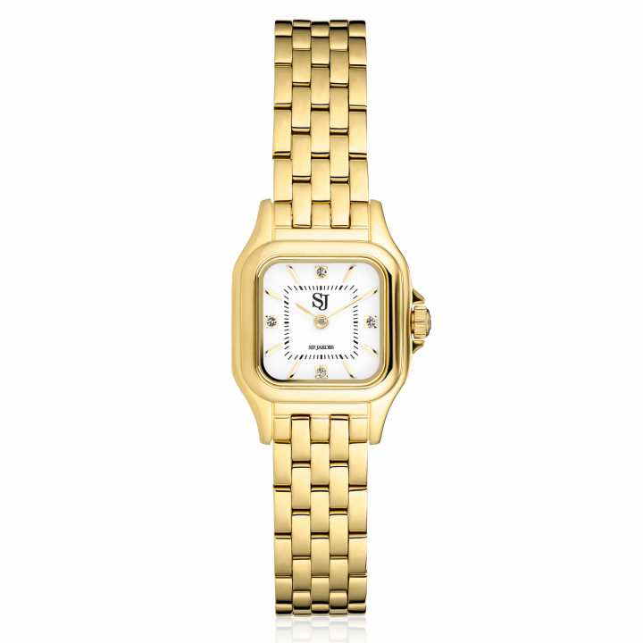 FIORELLA WATCH GOLD i gruppen Tilbehør / Ure hos SCANDINAVIAN JEWELRY DESIGN (SJ-W2739-YG)