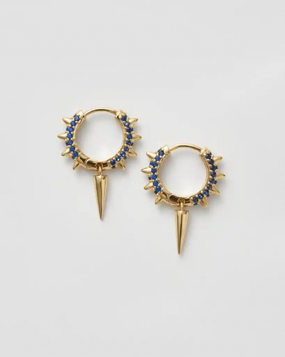  i gruppen Øreringe / Guldøreringe hos SCANDINAVIAN JEWELRY DESIGN (SW-MSH-G-B)