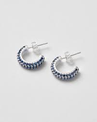  i gruppen Øreringe / Sølvøreringe hos SCANDINAVIAN JEWELRY DESIGN (SW-OHM-S-B)