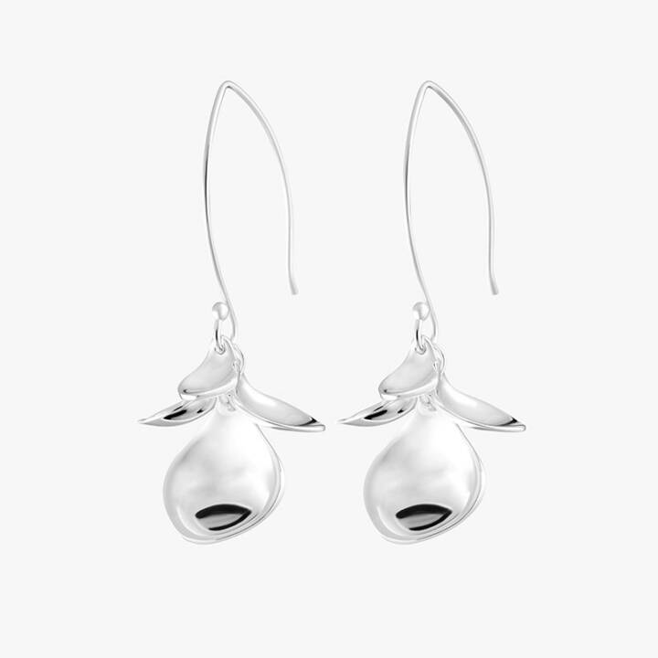 Violet Ørering i gruppen Øreringe / Sølvøreringe hos SCANDINAVIAN JEWELRY DESIGN (VOT-E2L000-S)