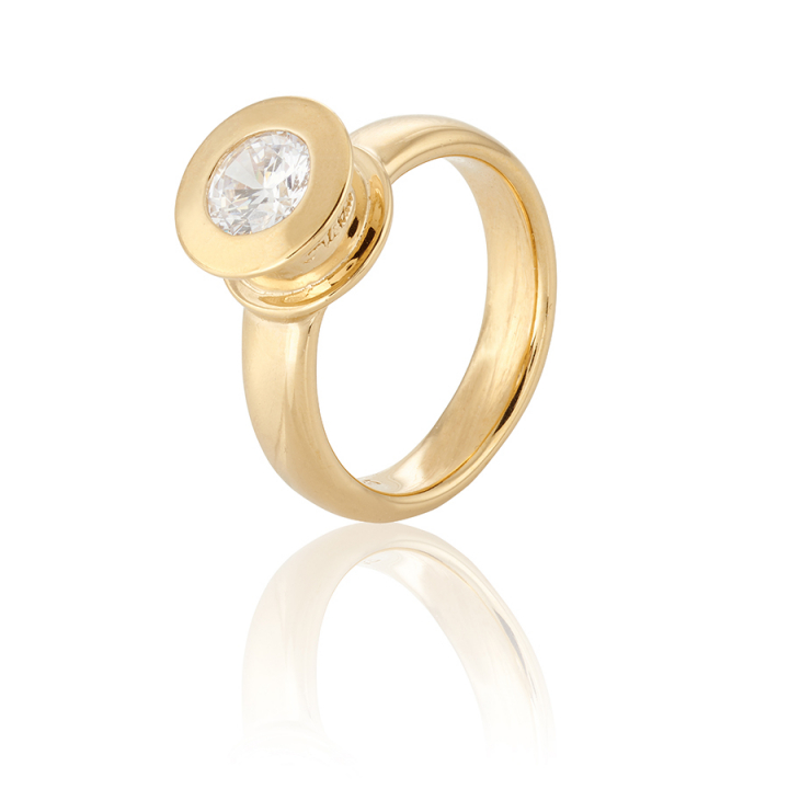 Älskad Ring Gold i gruppen Ringe / Guldringe hos SCANDINAVIAN JEWELRY DESIGN (gp28-R)