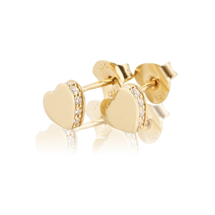 You Earrings Gold i gruppen Øreringe / Guldøreringe hos SCANDINAVIAN JEWELRY DESIGN (gp32)