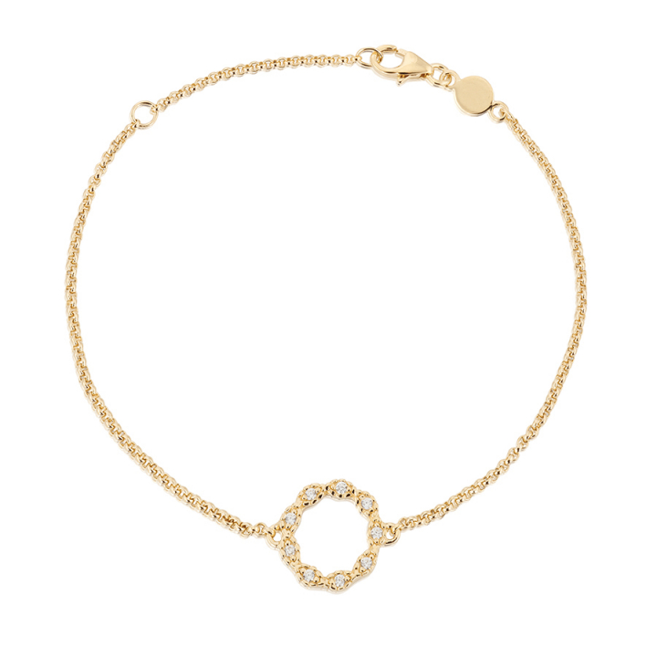 Safe and Sound Bracelet Gold i gruppen Armbånd / Guldarmbånd hos SCANDINAVIAN JEWELRY DESIGN (gp34)