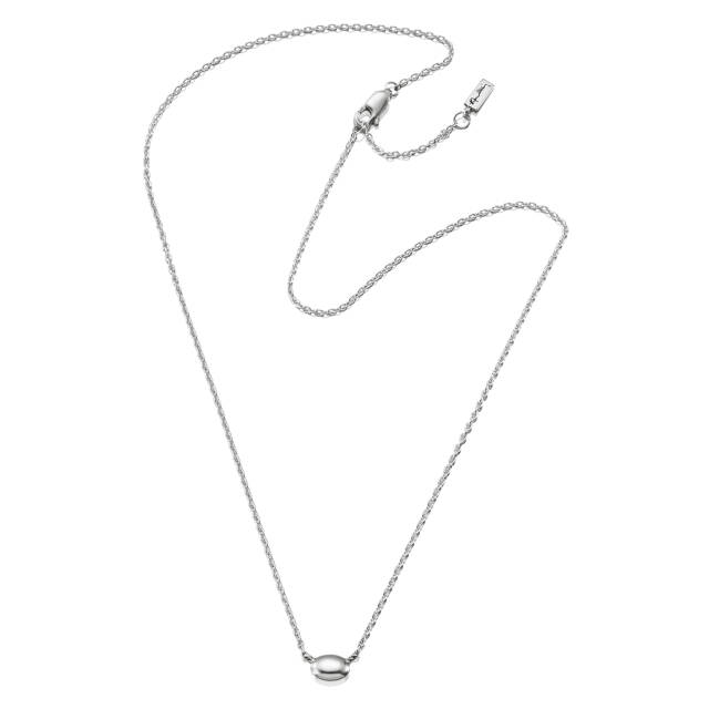 Love Bead - Sølv Halskæde Sølv