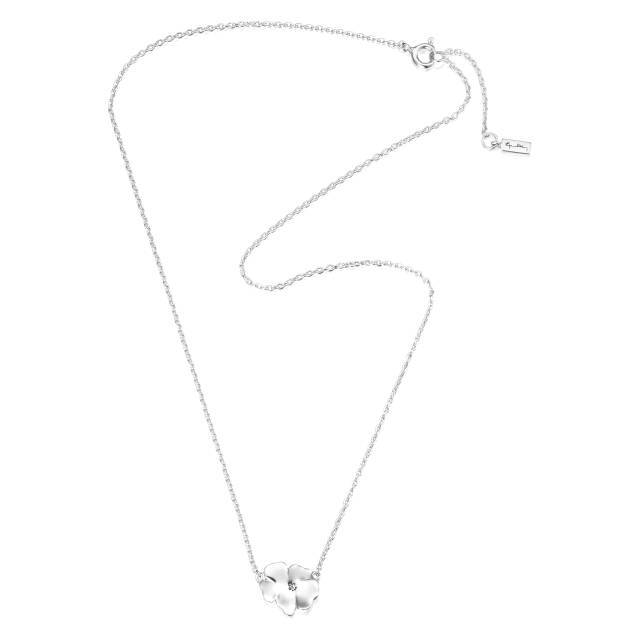 Violet Halskæde Sølv