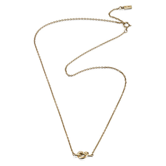 Love Knot Halskæde Guld 42-45 cm