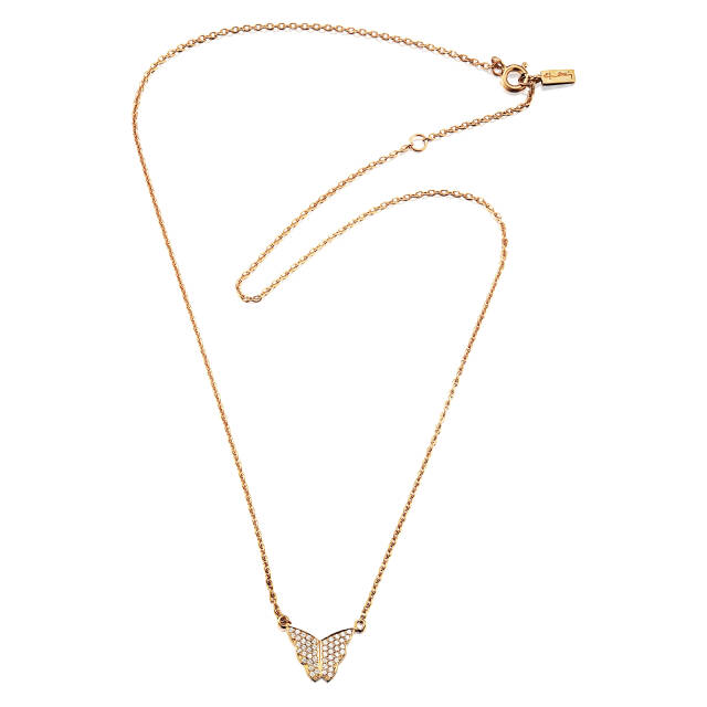 Little Miss Butterfly & Stars Halskæde Guld