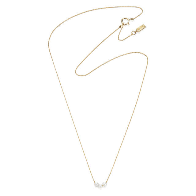 My Little Pearl Halskæde Guld 42-45 cm