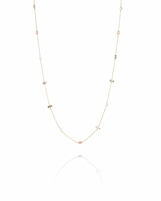 Dreams & Pearls Flow Halskæde Guld