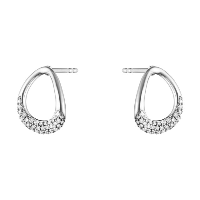 OFFSPRING Ørering Sølv Diamant PAVE 0.19 ct