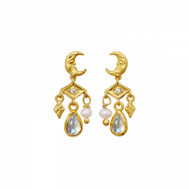 Colline Earrings Gold