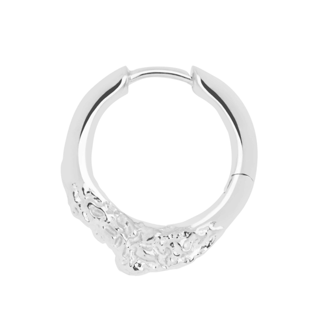 Miro 12 Huggie Silver (One)