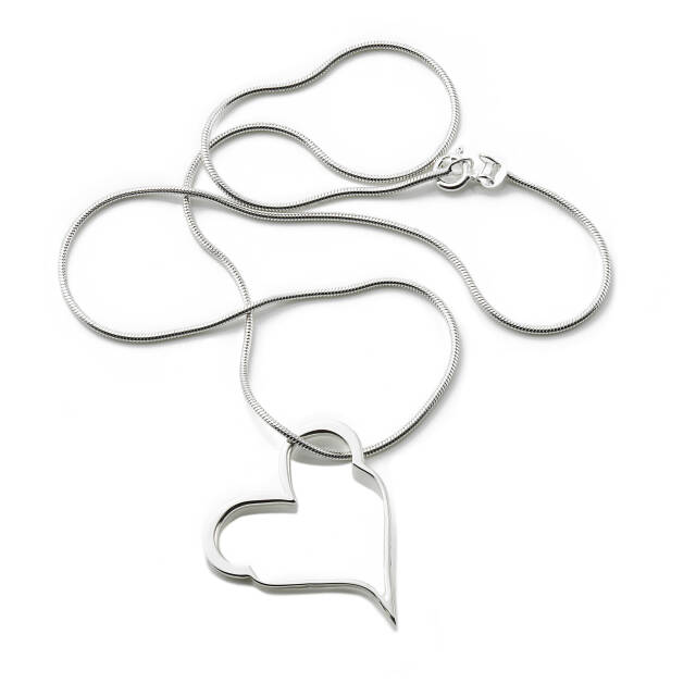 Crazy Heart Vedhæng Sølv