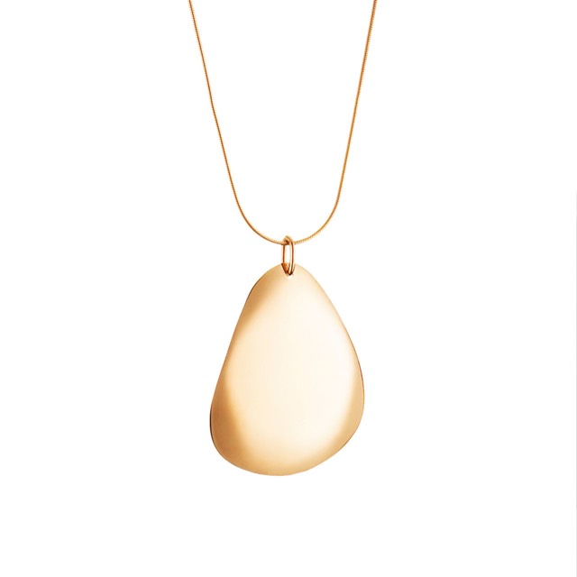 Rose Petal Vedhæng Guld