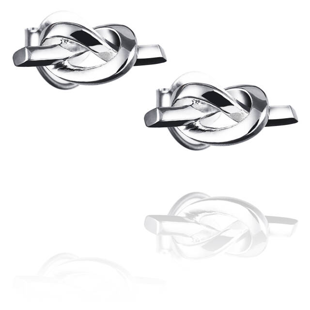 Love Knot Ørering Sølv