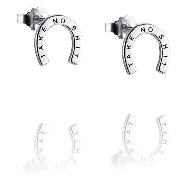 Take No Shit Ørering Sølv