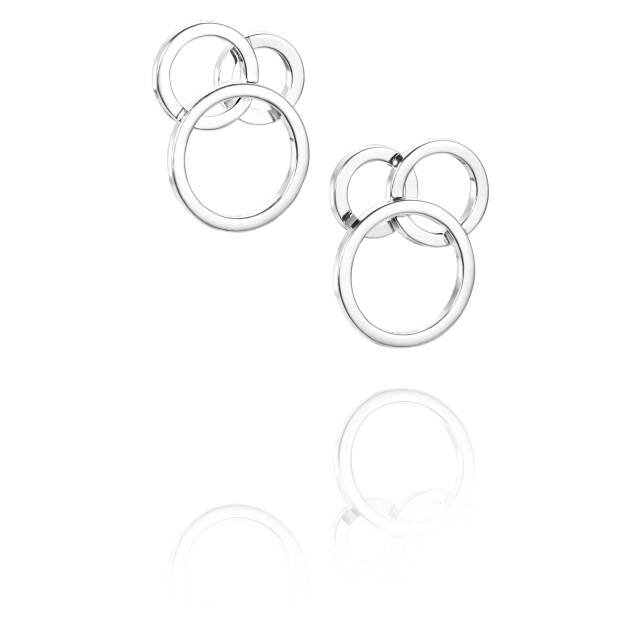 Bubbles Ørering Sølv