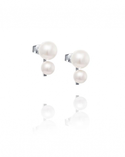 Drip Drop Pearl Ear Sølv