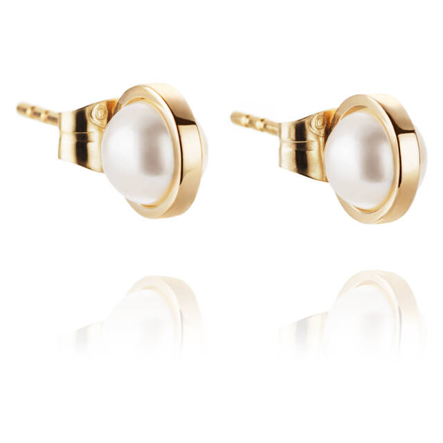 Little Day Pearl Ørering Guld
