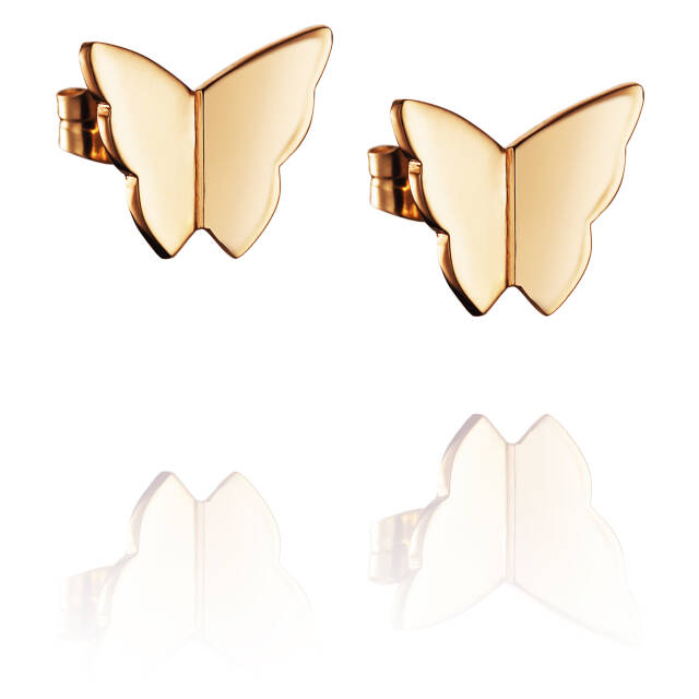 Little Miss Butterfly Ørering Guld