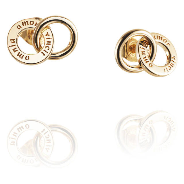 Mini Twosome Ørering Guld