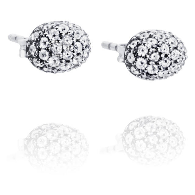 Love Bead - Diamonds Ørering Hvidguld
