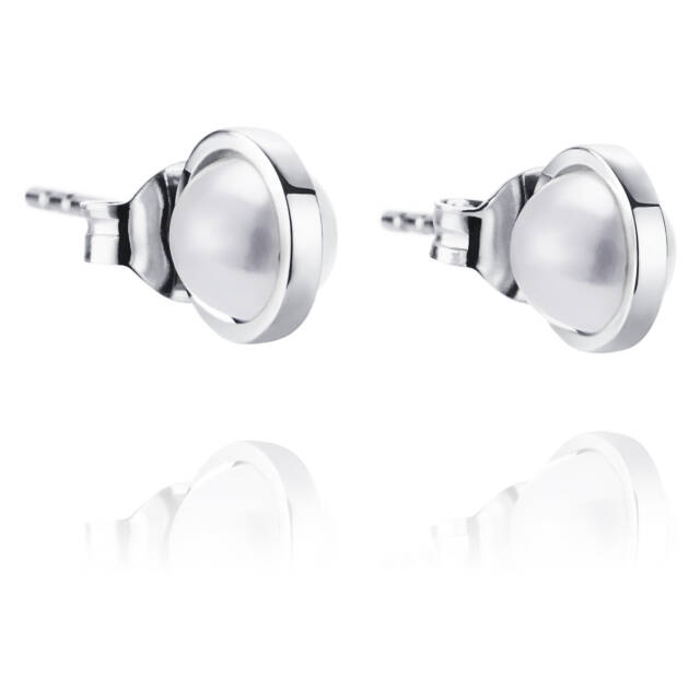 Little Day Pearl Ørering Hvidguld