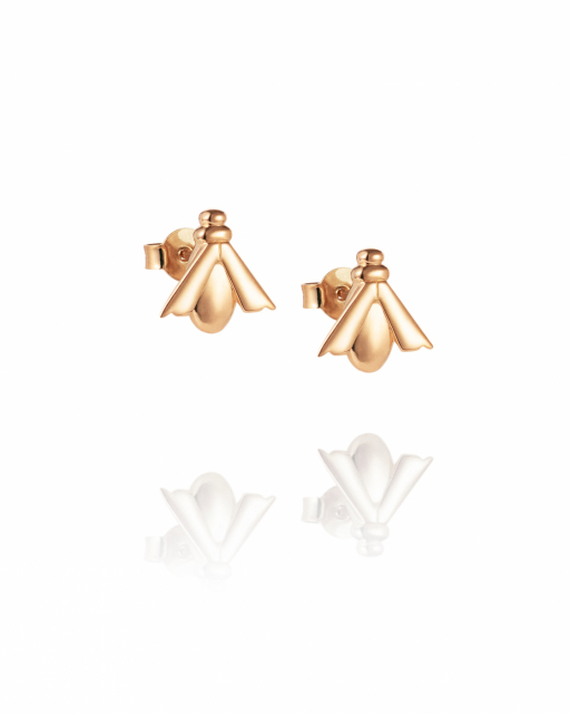 Oh Babee Earrings Gold plated Silver