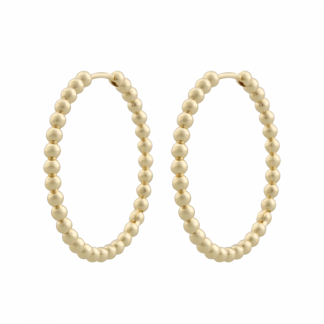 Arizona ear 35mm plain gold