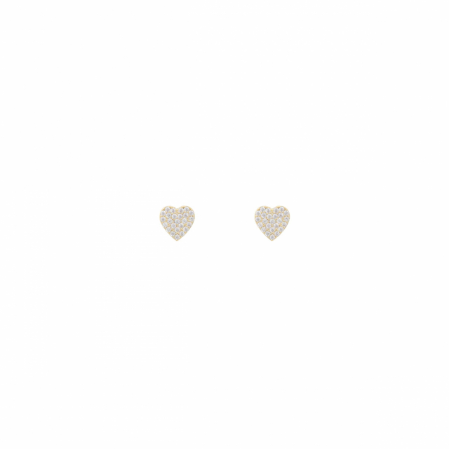 North mini heart ear Gold/clear-Onesize