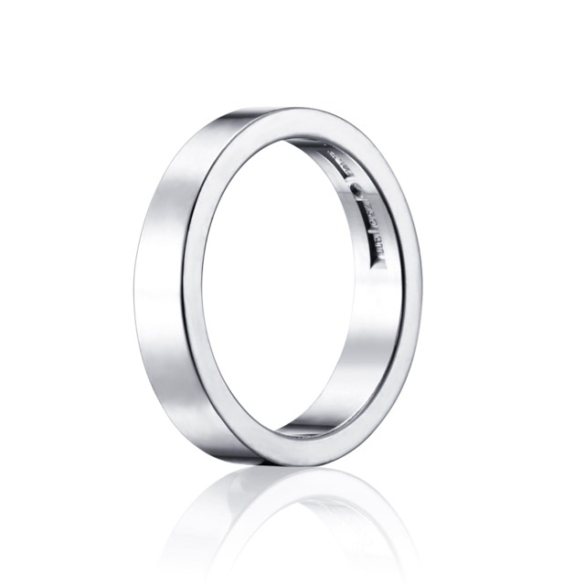 Irregular Slim Ring Sølv